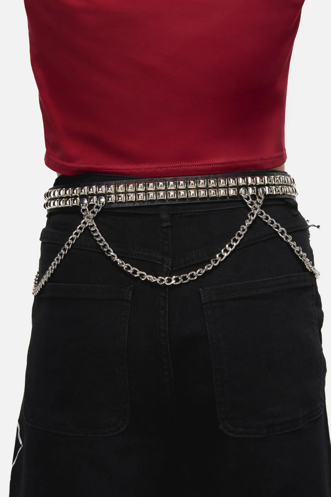 Heavy Chain Stud Belt - Image 4