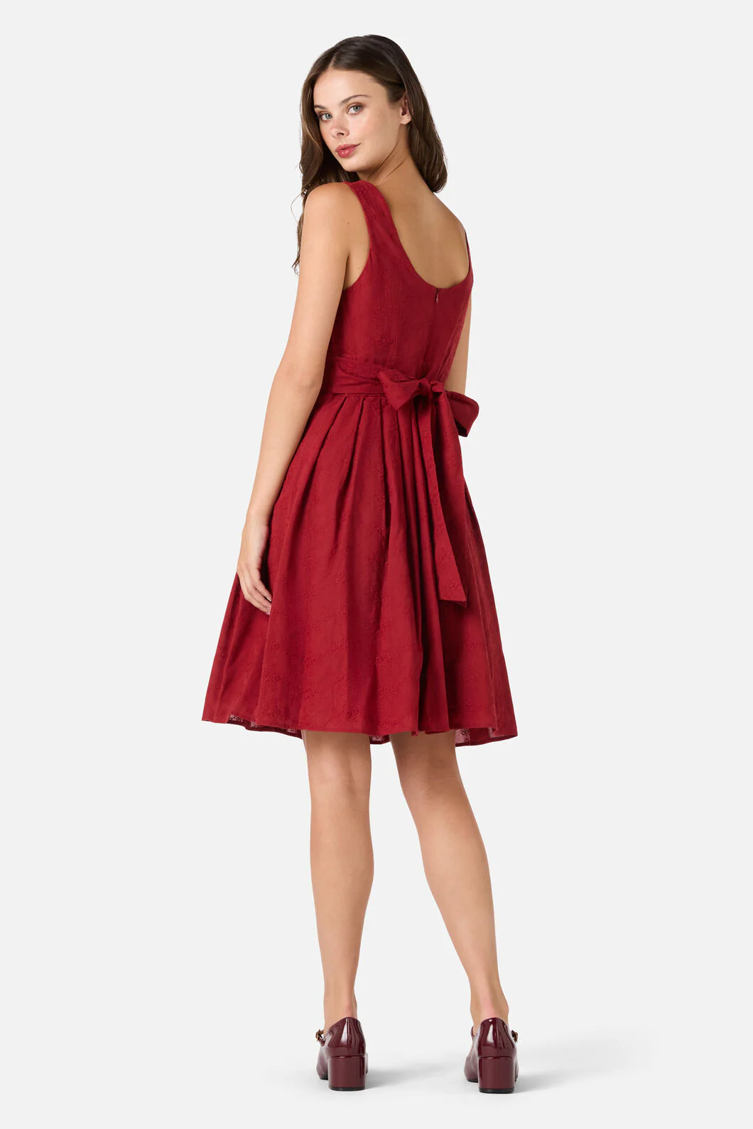 Helena Bow Back Dress - Image 7