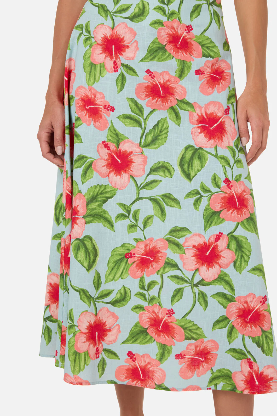 Hibiscus Summer Midi Skirt - Image 5