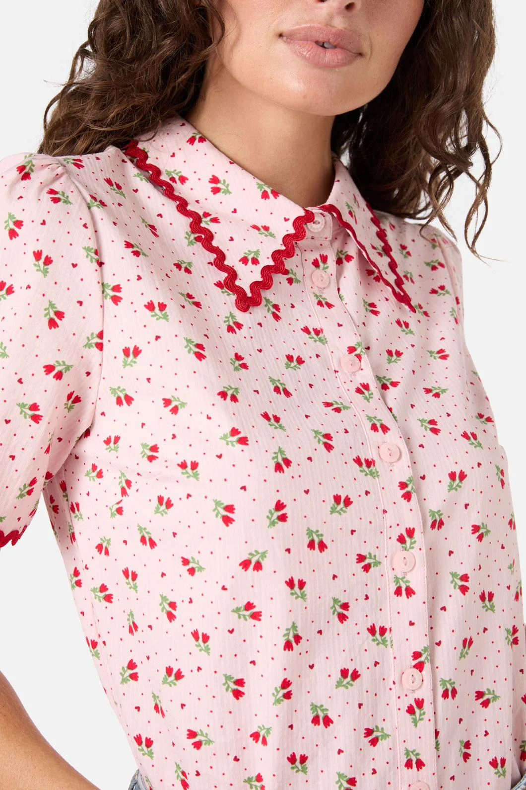 Holly Short Sleeve Blouse - Image 11