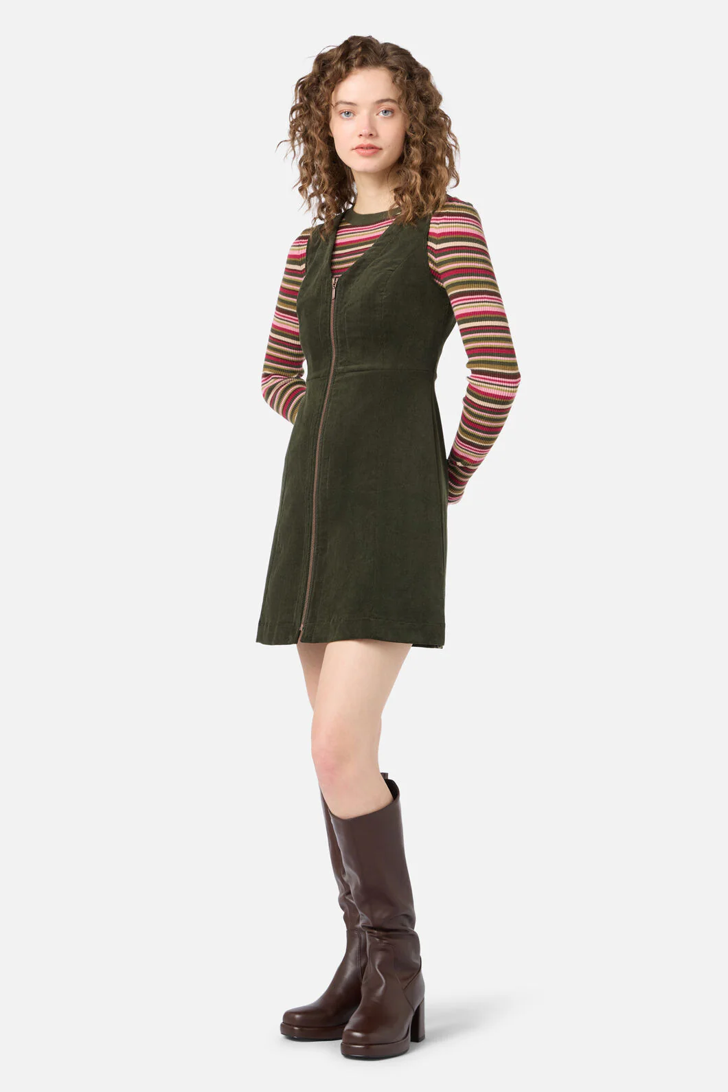 Honey Cord Pinafore - Image 10