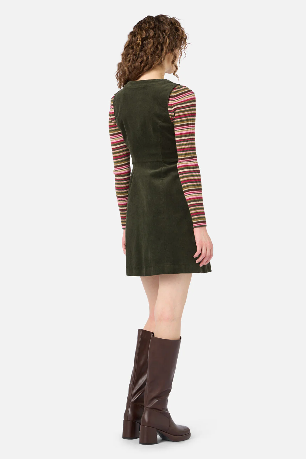 Honey Cord Pinafore - Image 11