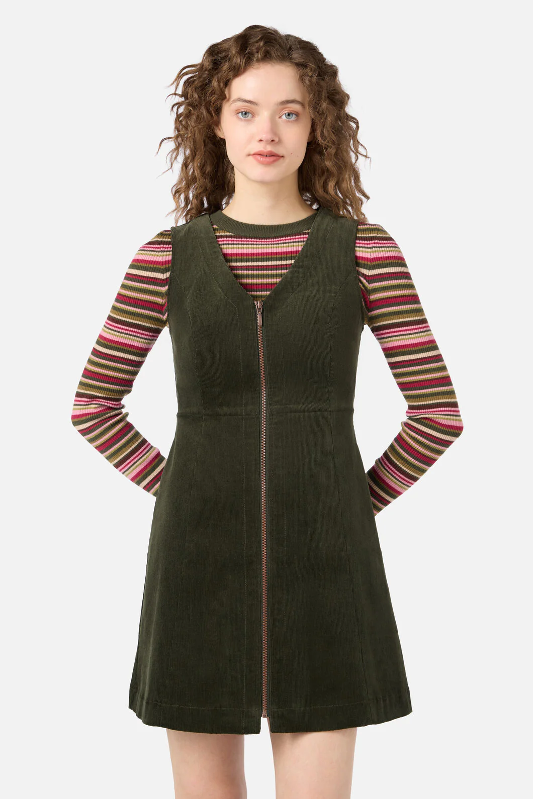 Honey Cord Pinafore - Image 8