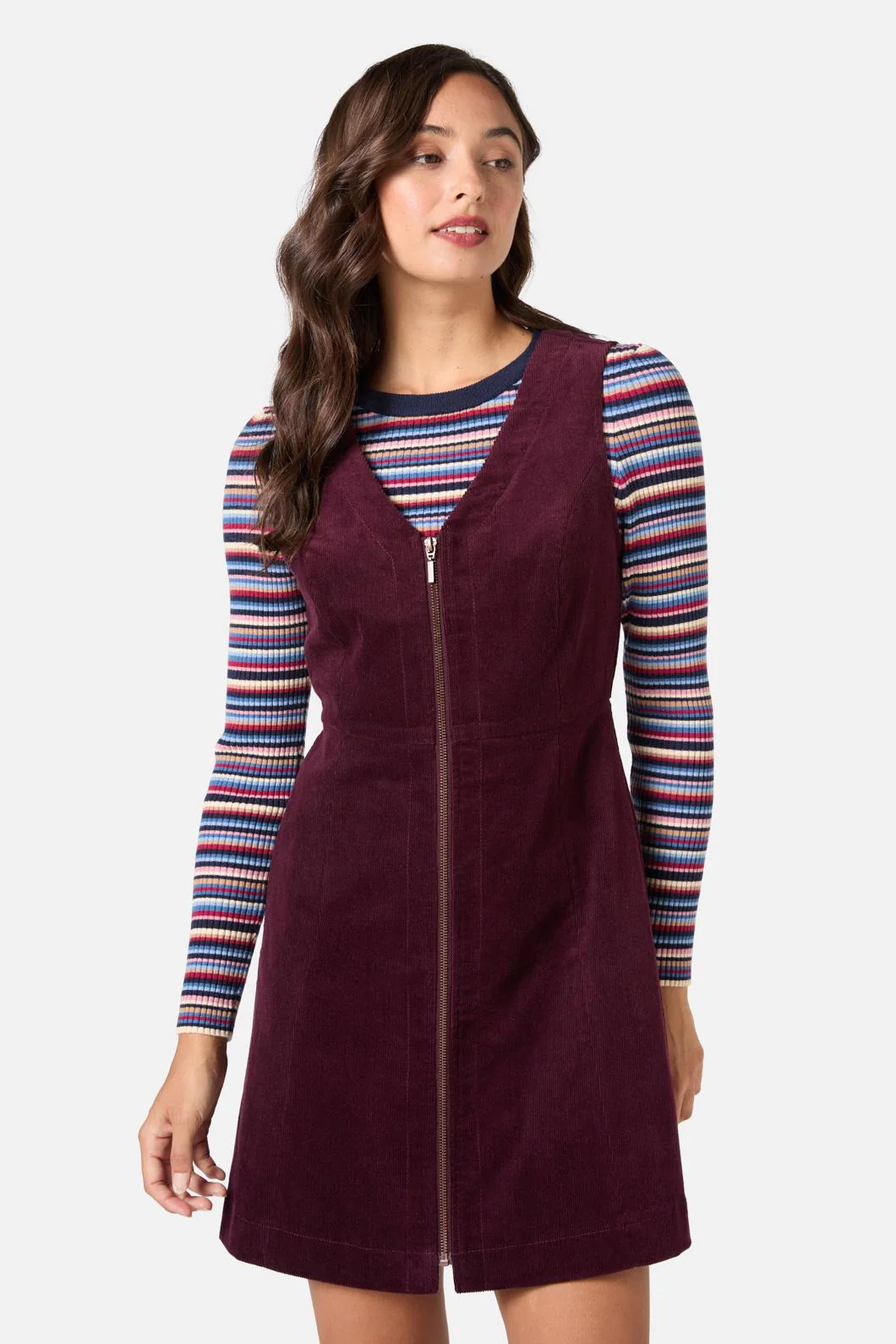 Honey Cord Pinafore - Image 2