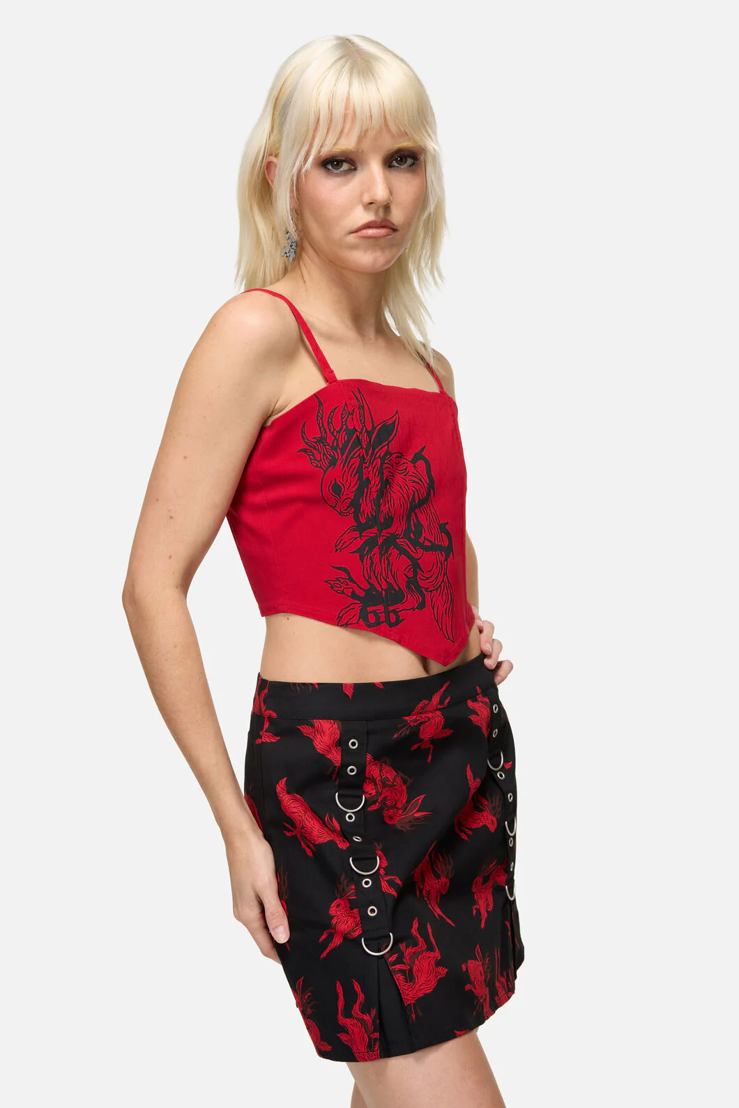 Hop It Goth Corset Top - Image 3