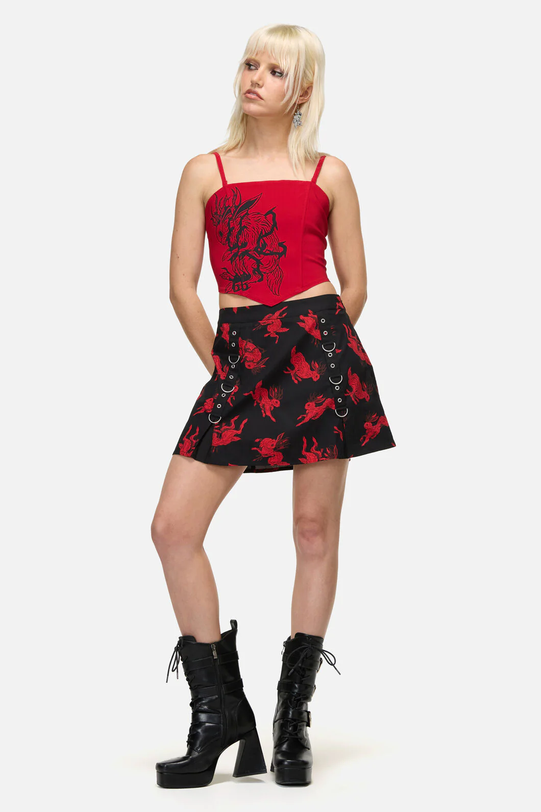 Hop It Goth Corset Top - Image 7