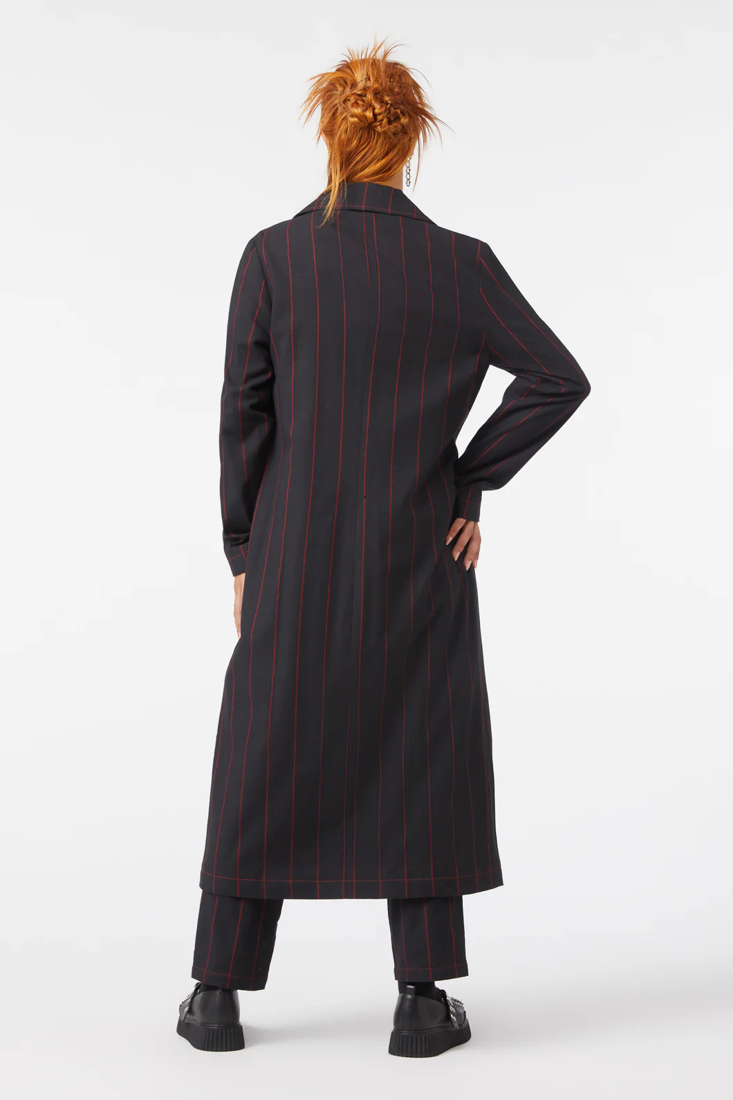 Impossible Things Pin Stripe Coat - Image 5