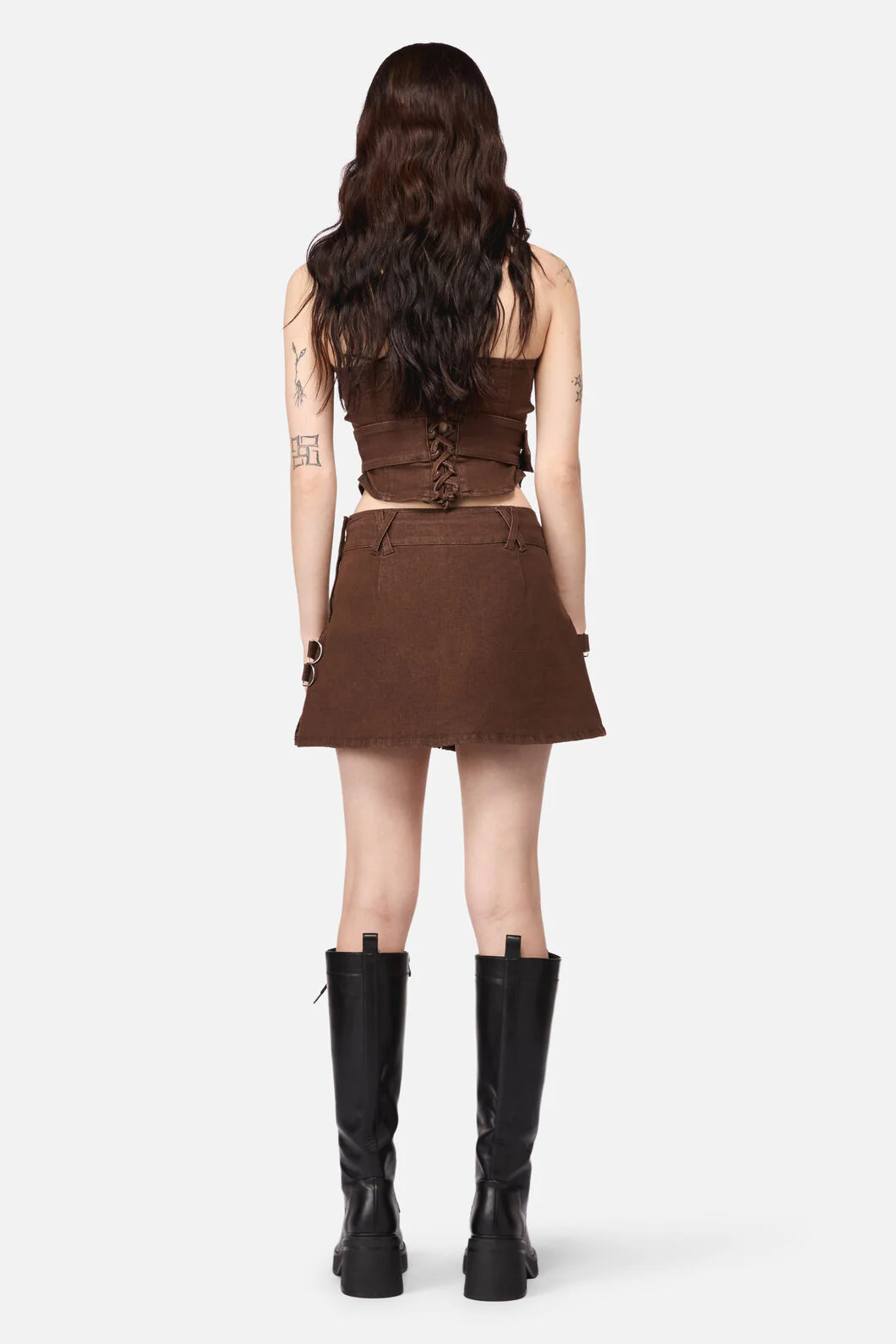Increasing Silence Cargo Micro Skort - Image 5