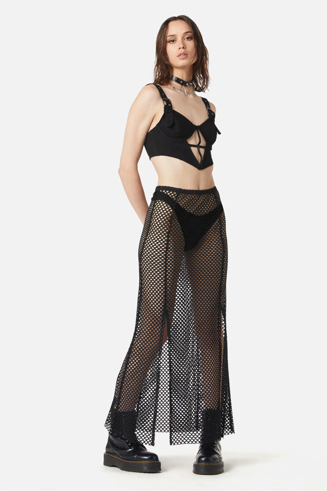 Industrial Hybrid Mesh Skirt - Image 2