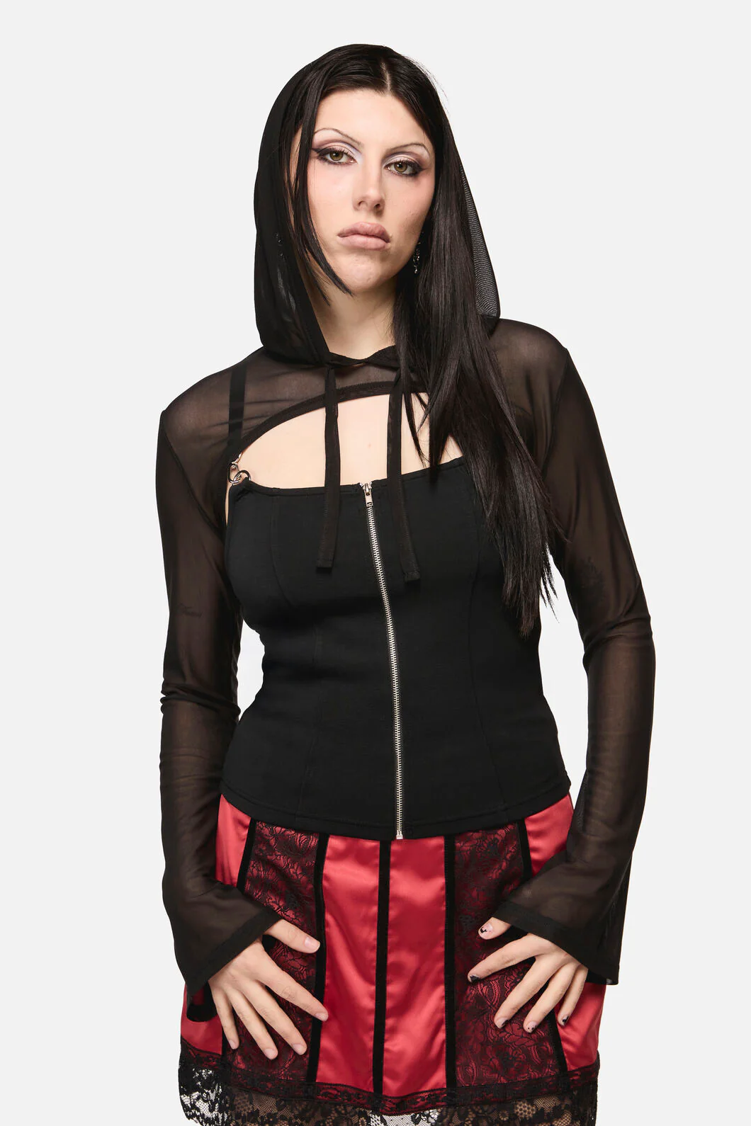 Inferno Goth Hooded Sleeve