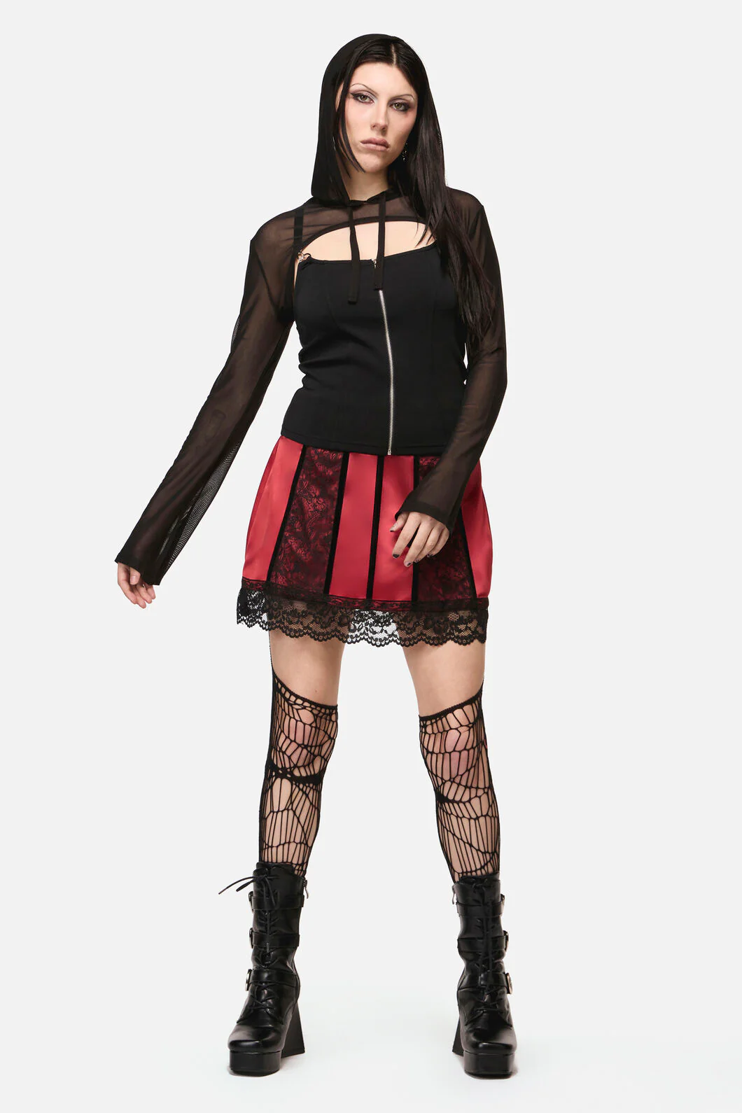 Inferno Goth Hooded Sleeve - Image 5