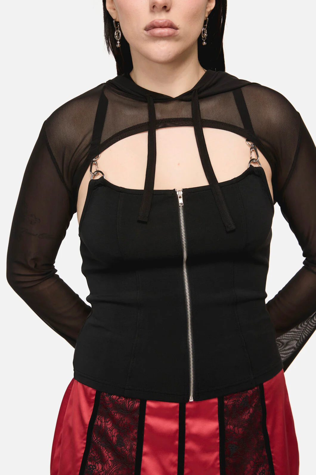 Inferno Goth Hooded Sleeve - Image 6