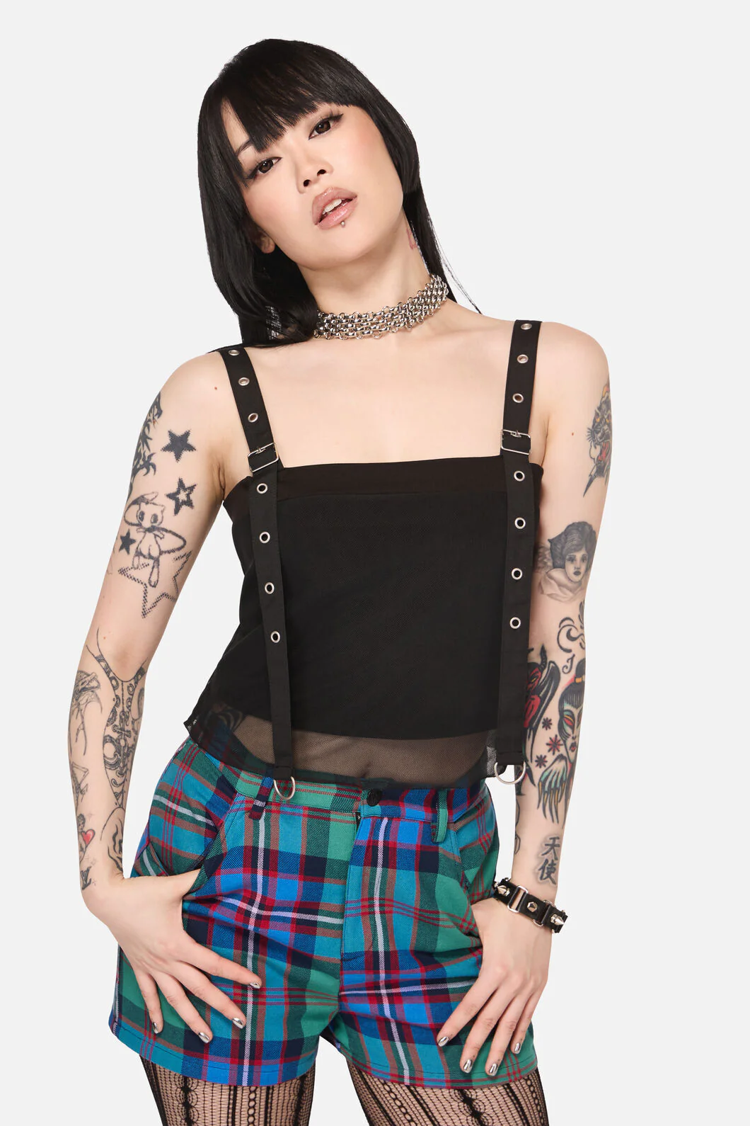 Inferno Goth Tank Top - Image 3