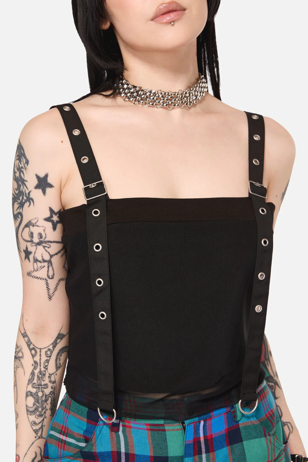 Inferno Goth Tank Top - Image 6