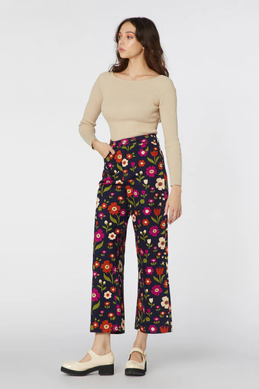 Ingrid Floral Jean - Image 3