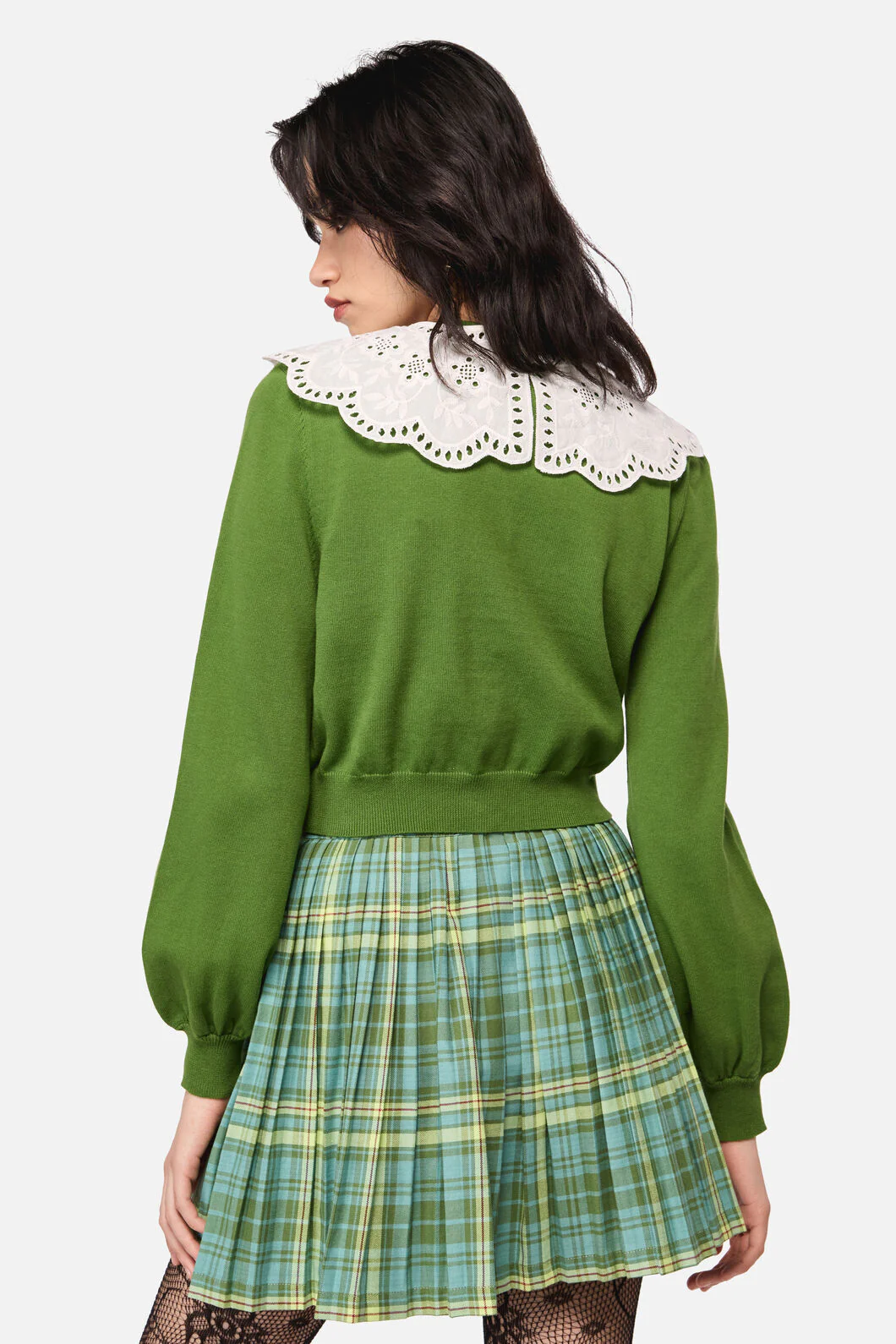 Insect Lover Lace Trim Cardigan - Image 3