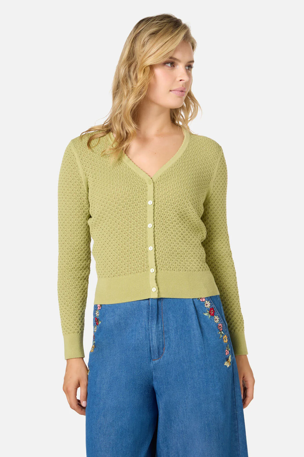 Ivy Lace Knit Cardigan