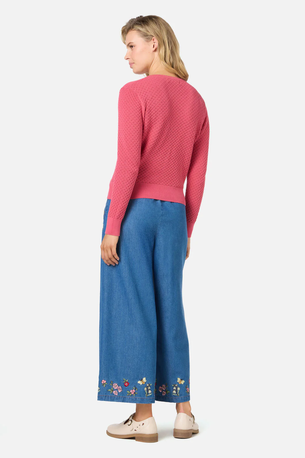 Ivy Lace Knit Cardigan - Image 9
