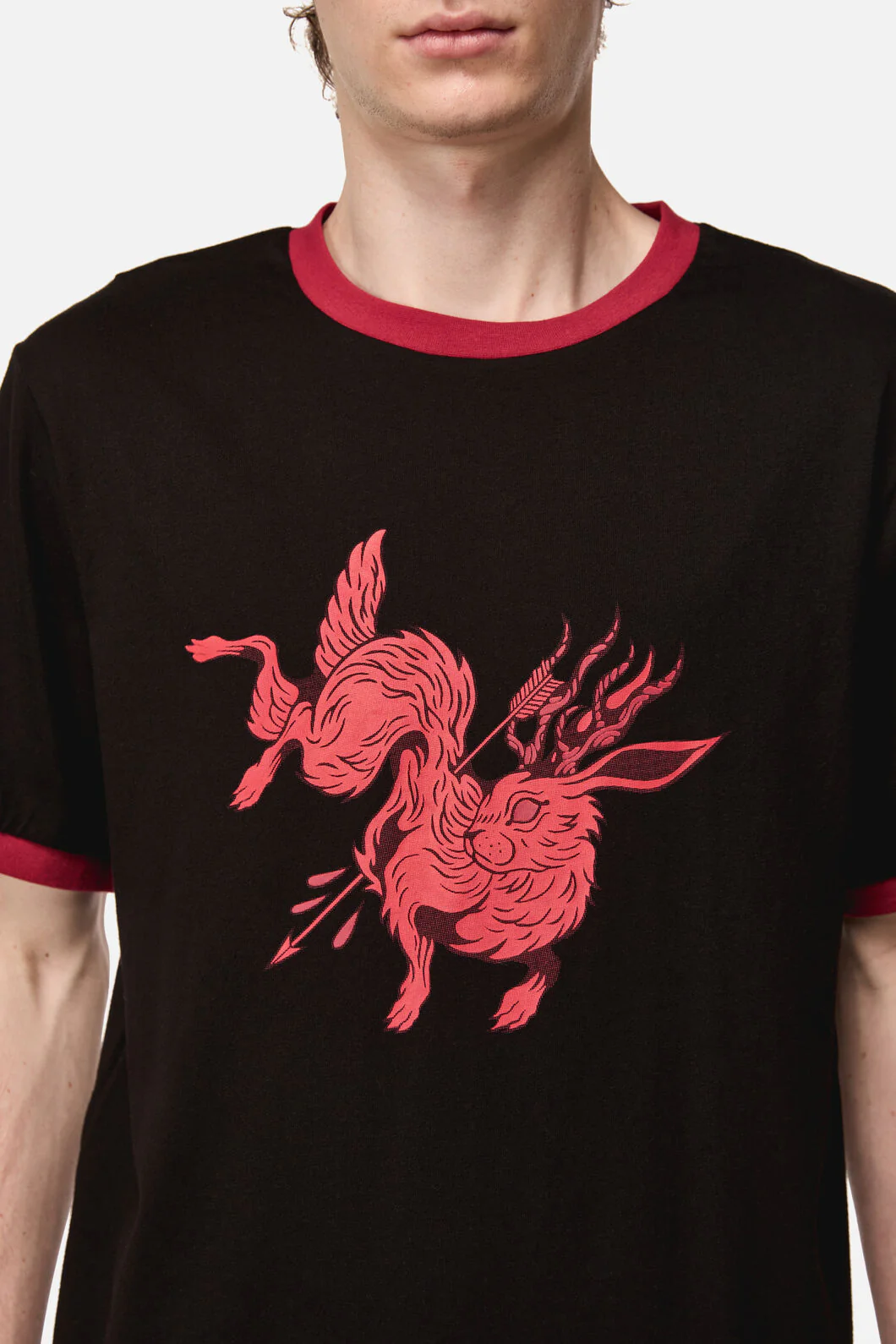 Jackalope Ringer Tee - Image 5