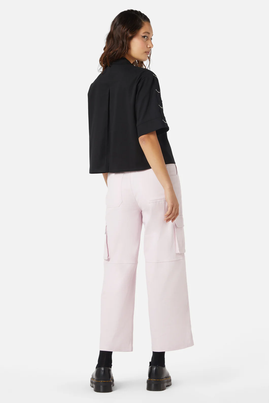Jagger O-Ring Crop Blouse - Image 11