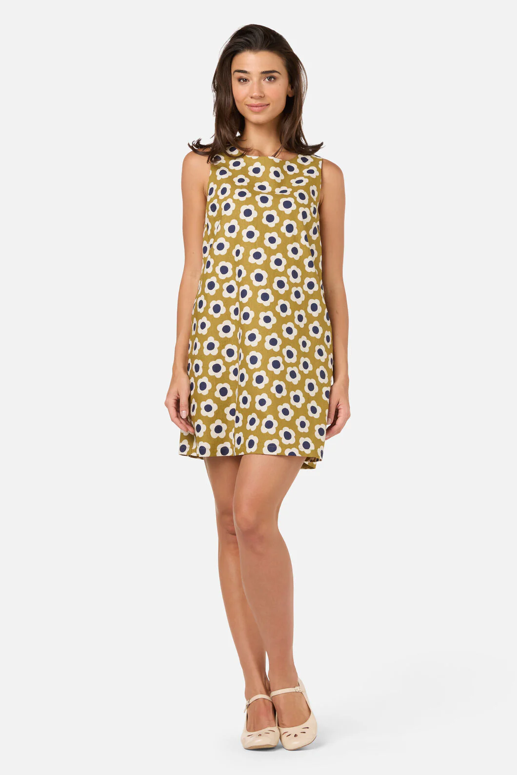 Janie 60'S Mini Shift Dress - Image 4