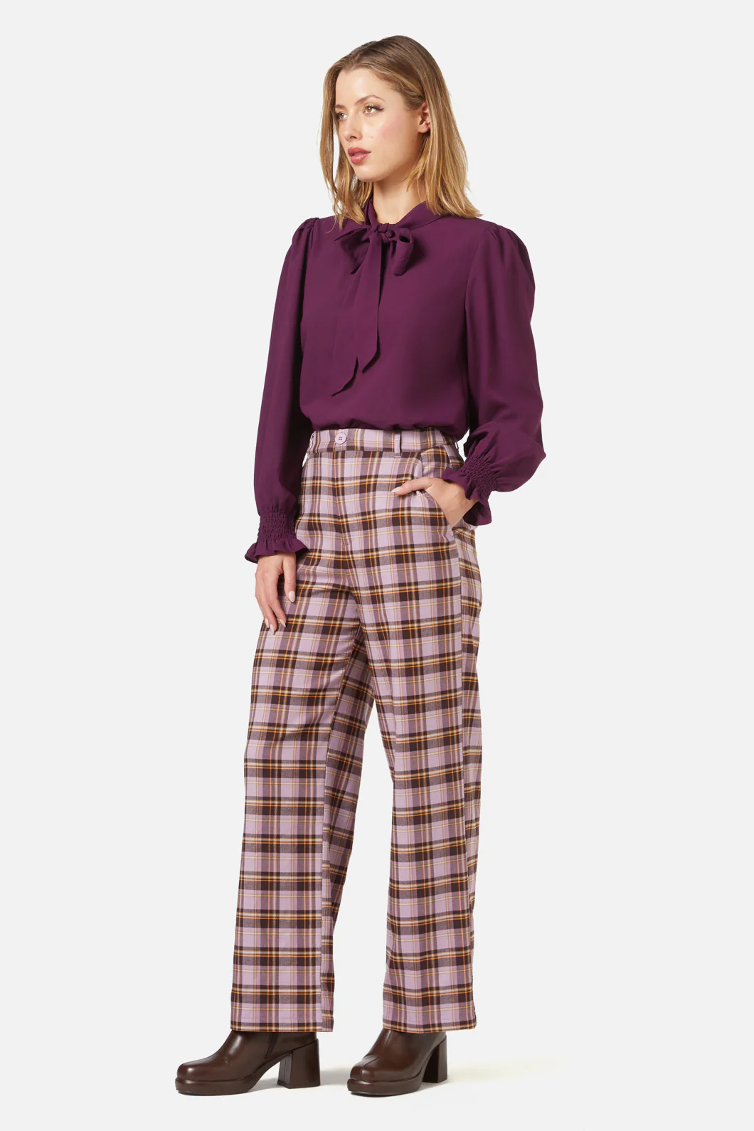 Jeannie Check Pant - Image 9