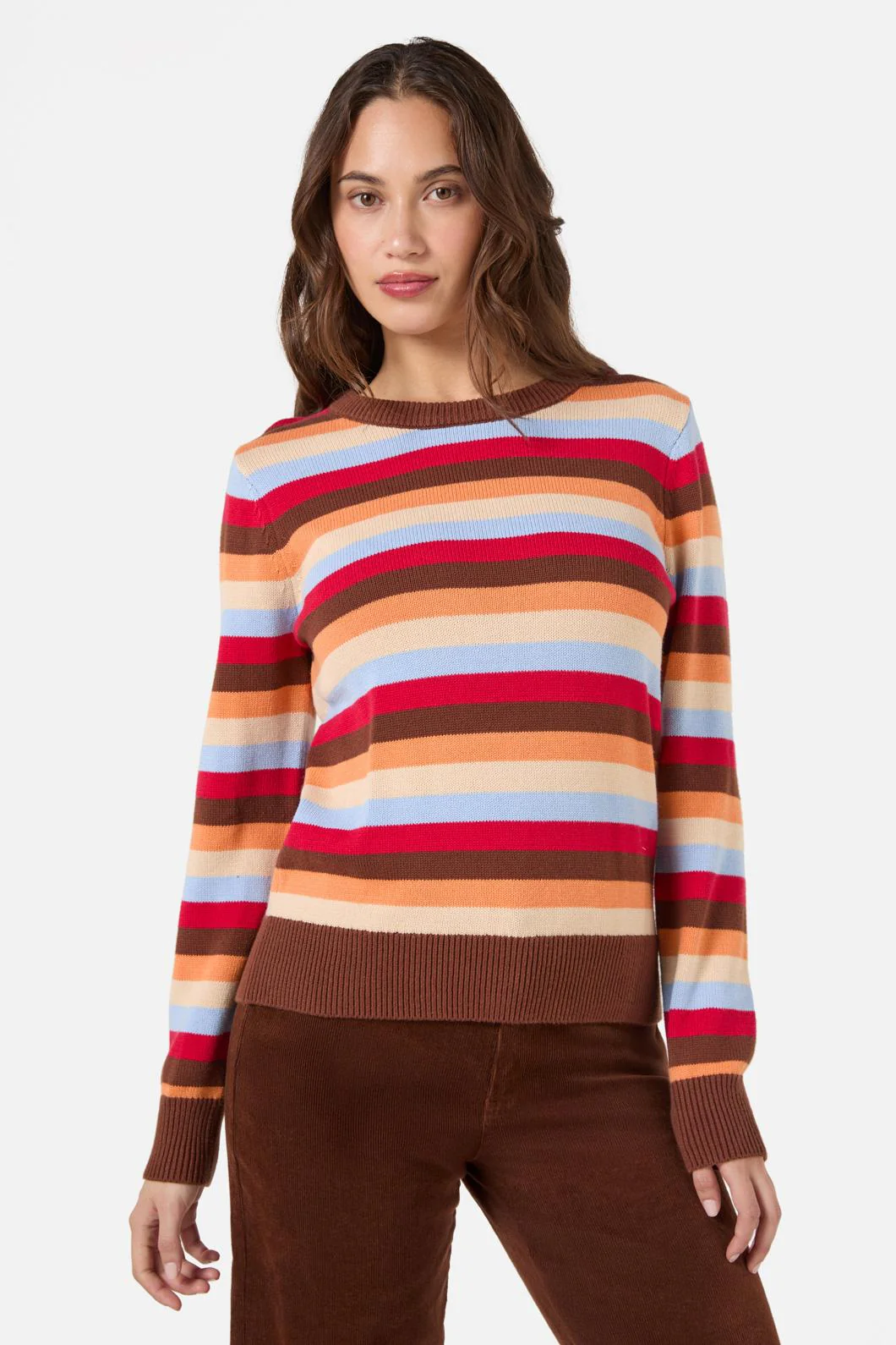 Jill Stripe Knit Jumper - Image 6