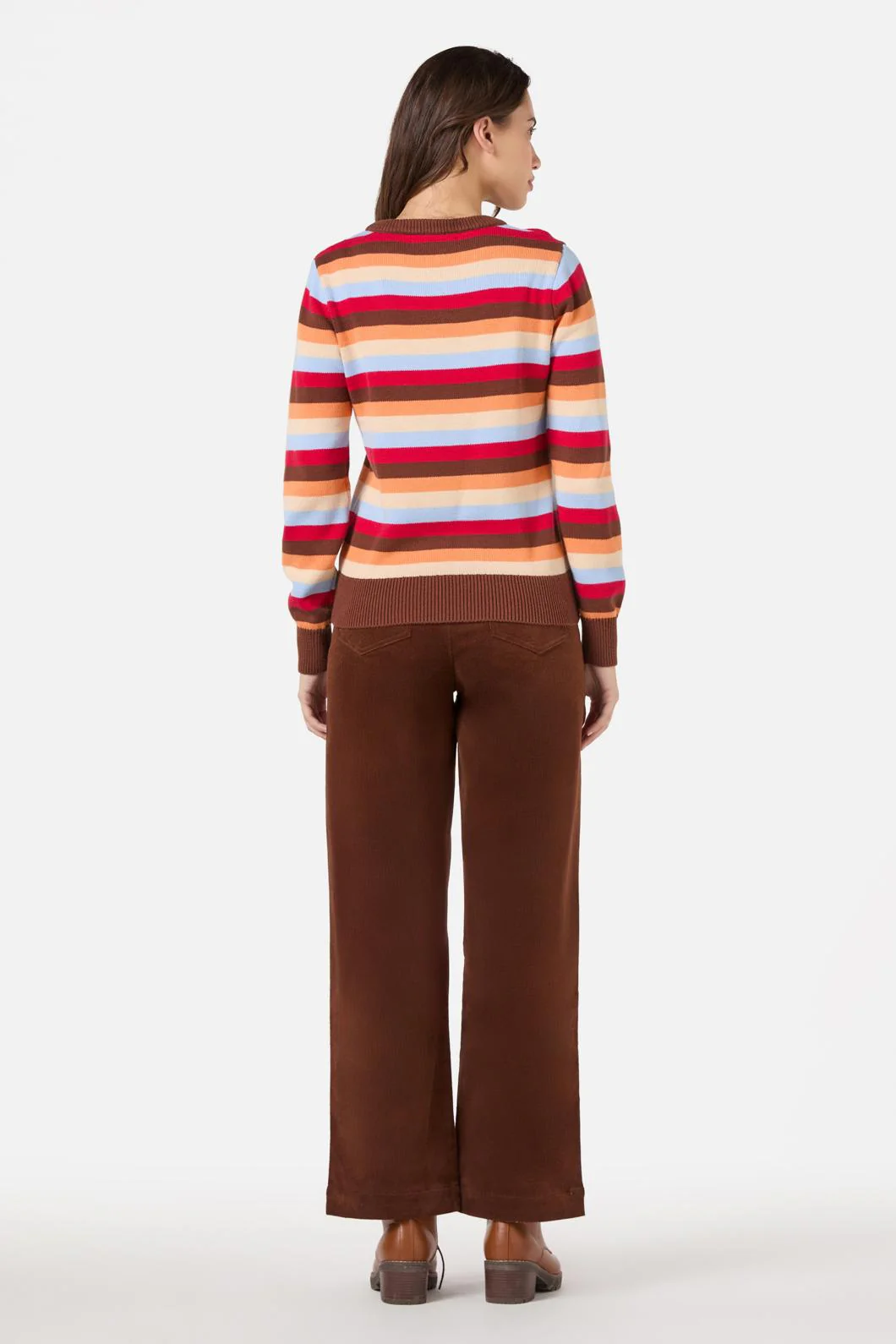 Jill Stripe Knit Jumper - Image 8