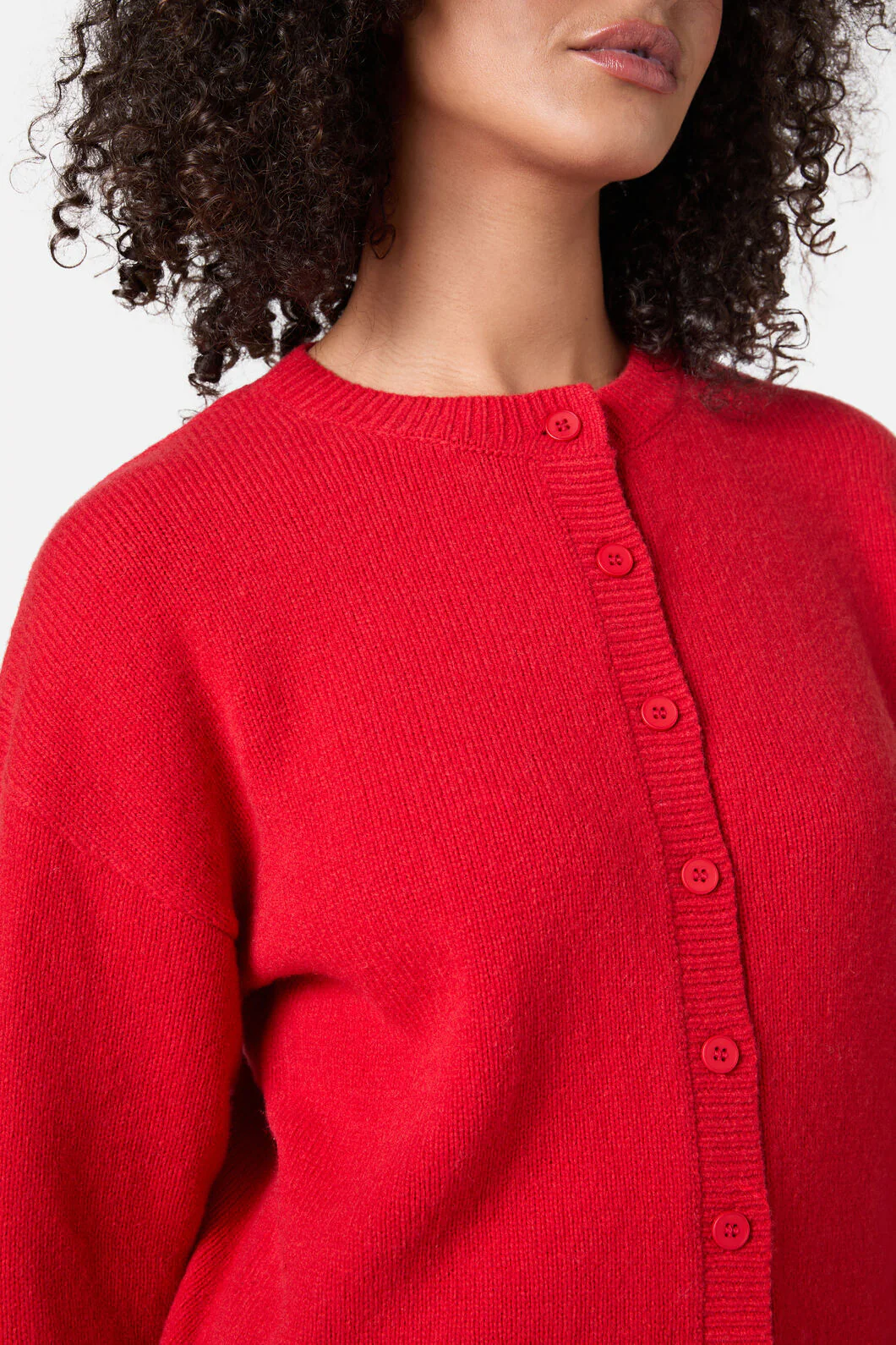 Jodie Wool Blend Cardigan - Image 5