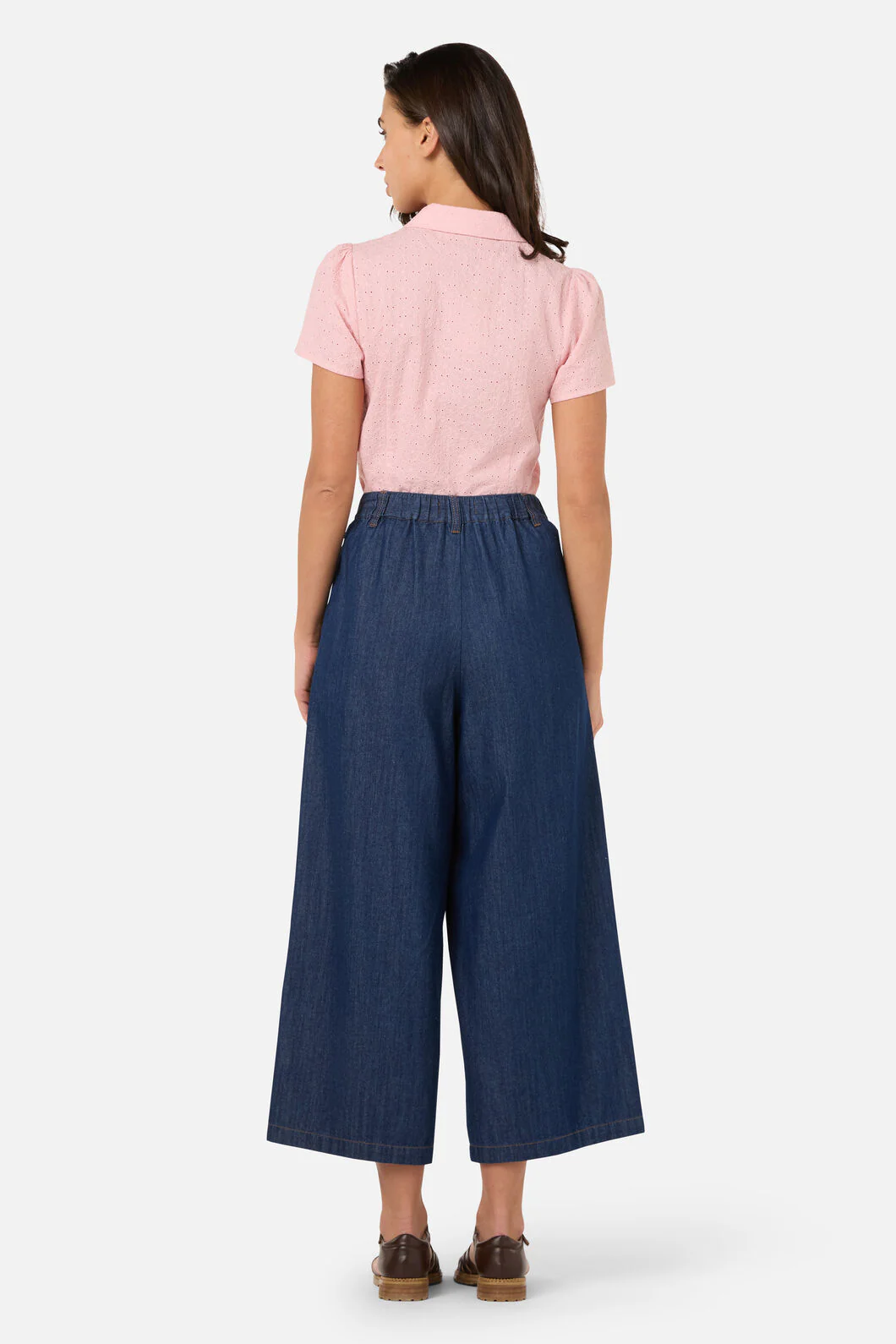 Joe Chambray Denim Culotte - Image 4