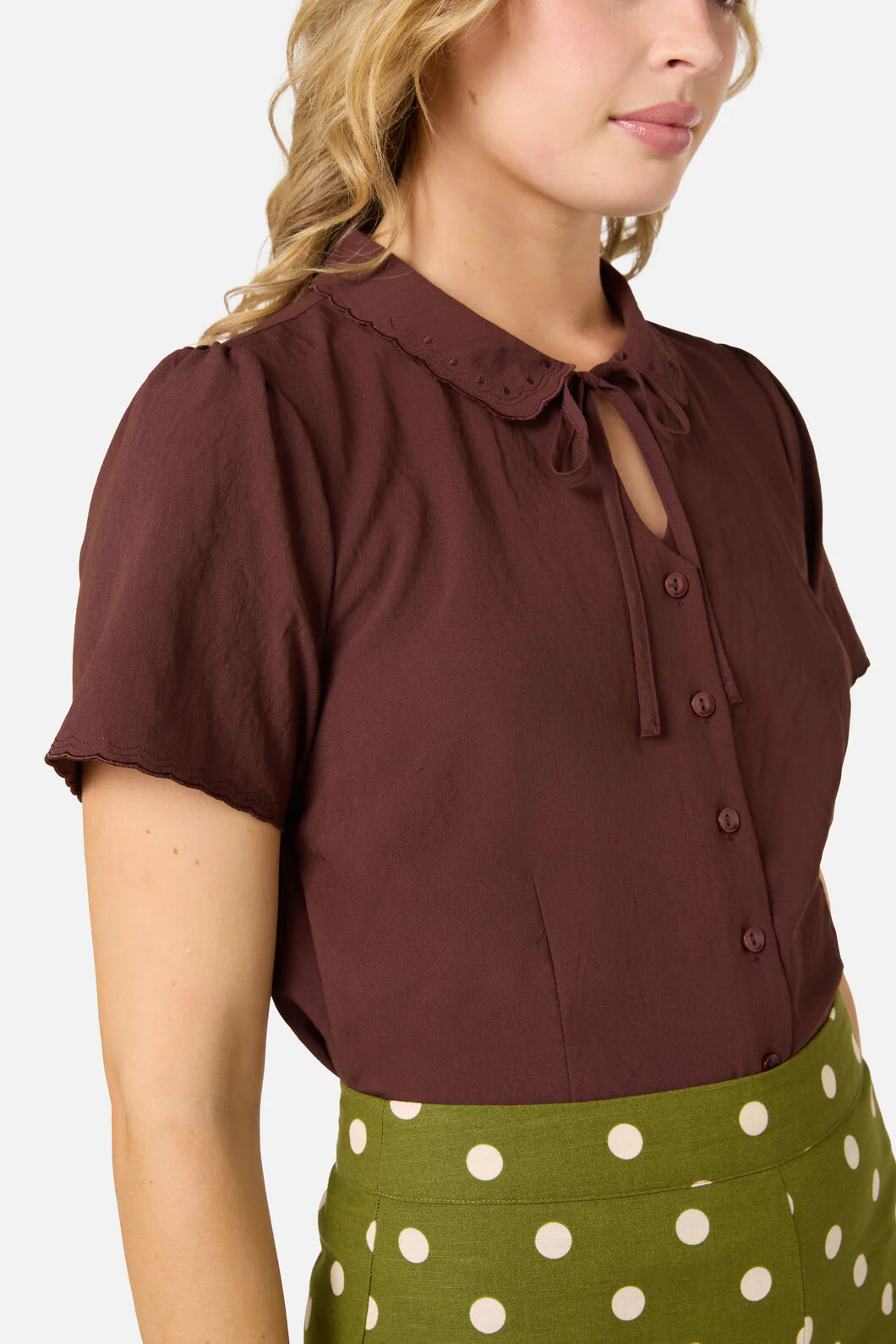 Josie Short Sleeve Blouse - Image 5