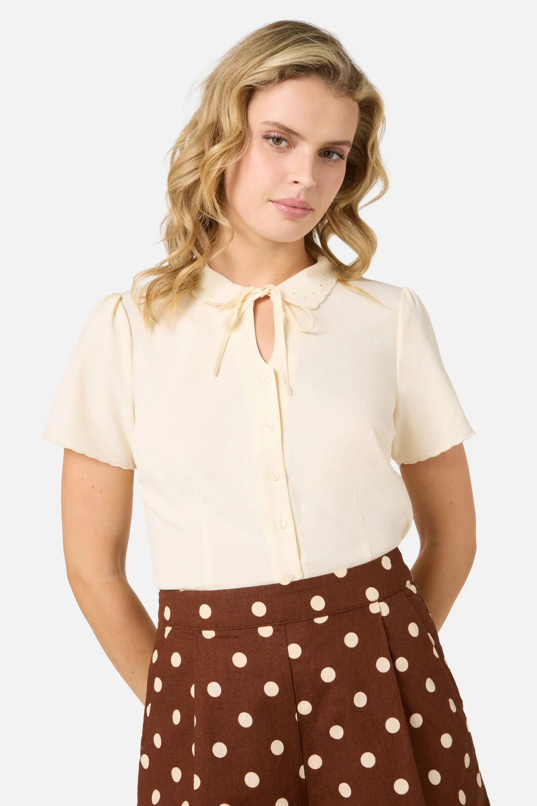 Josie Short Sleeve Blouse - Image 8
