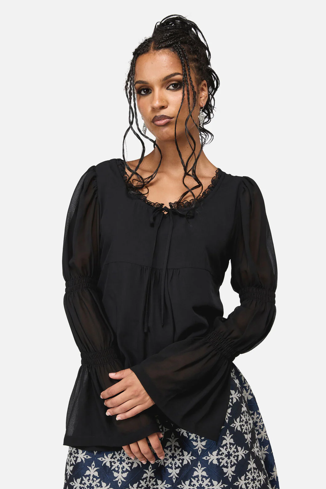 Joust Peplum Top