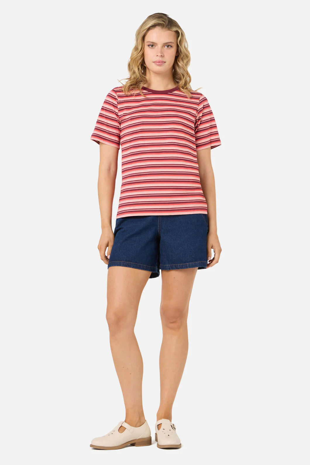 Judy Retro Stripe Tee - Image 3