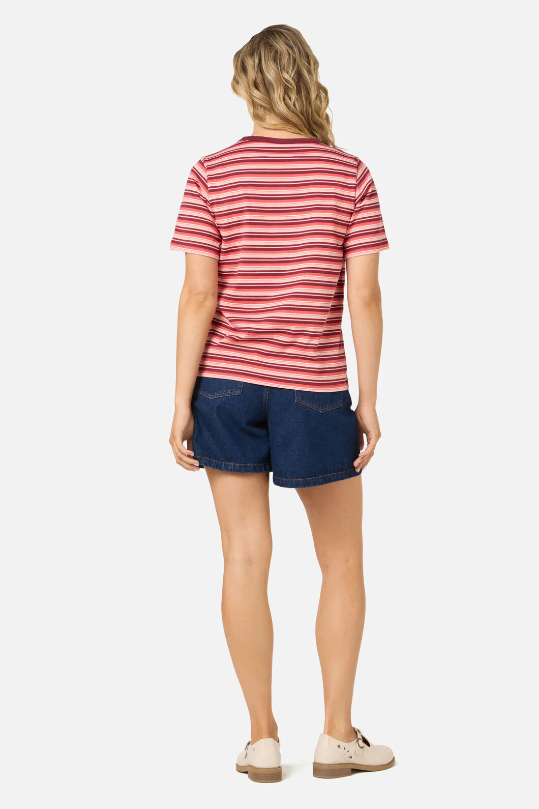 Judy Retro Stripe Tee - Image 5