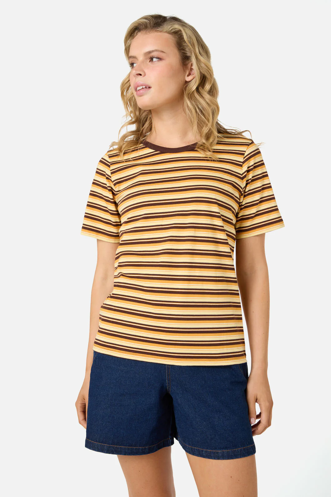 Judy Retro Stripe Tee - Image 7