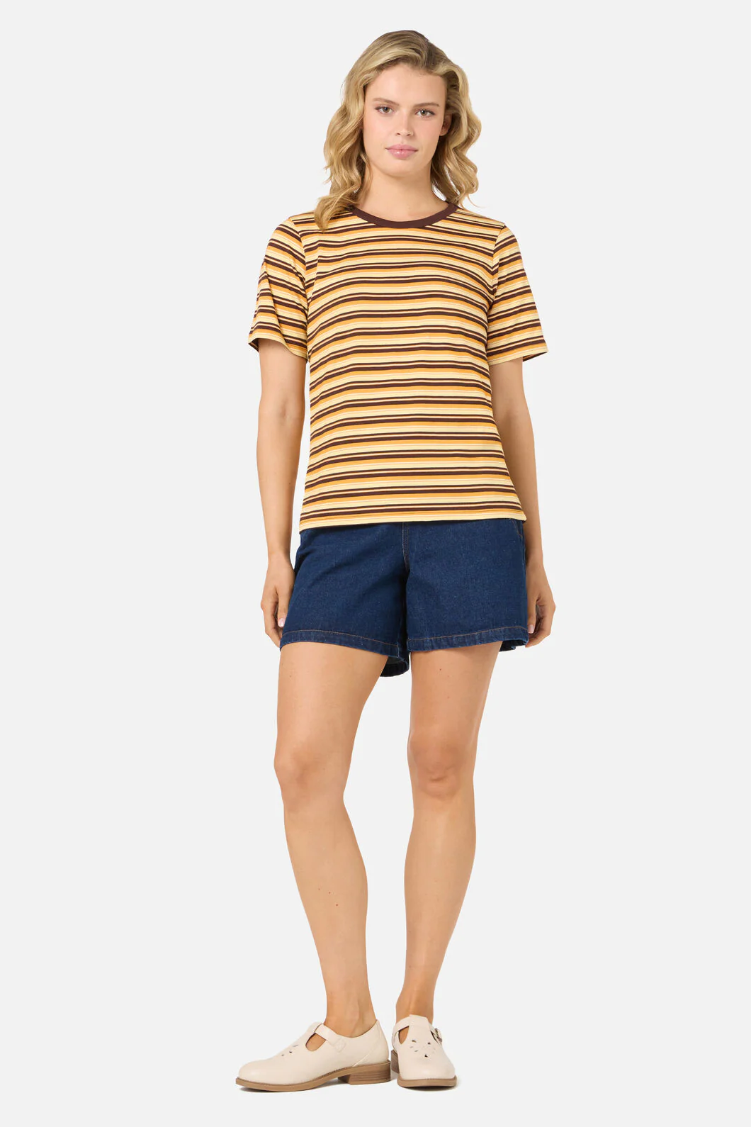 Judy Retro Stripe Tee - Image 9