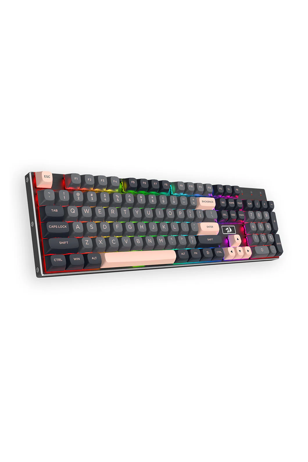 Redragon K556GBP-RGB Devarajas Pink Hot-Swap Aluminum Mechanical Gaming Keyboard - Image 3