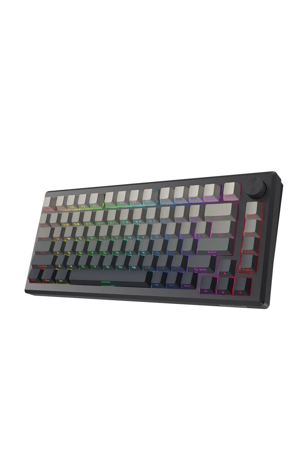 Redragon K673SP RGB Pro Geb Gradient Black 75% Gasket Wireless Mechanical Keyboard - Image 3