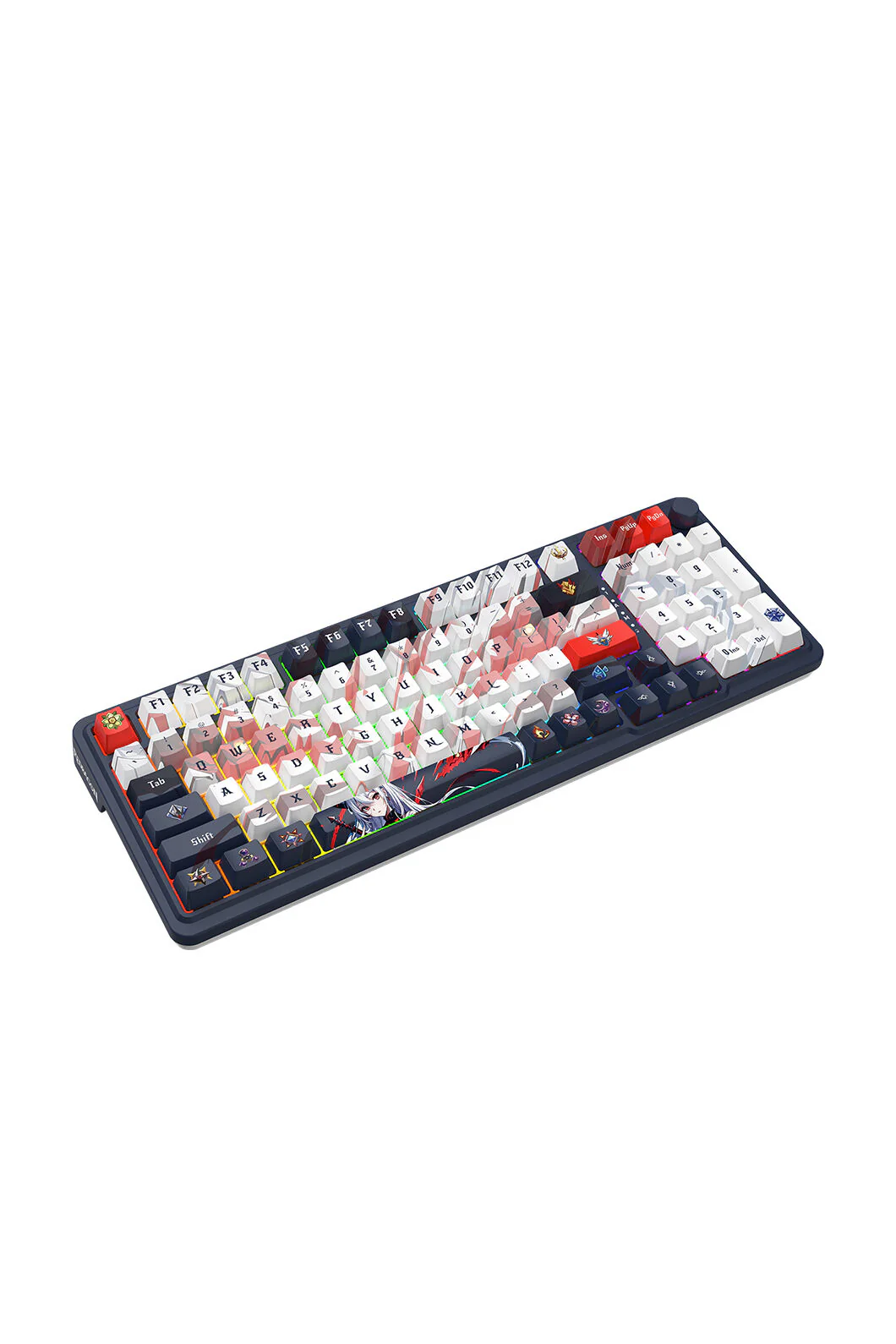 Redragon K686AK RGB Pro EISA Navy White 98+1 Gasket Wireless Mechanical Keyboard - Image 5