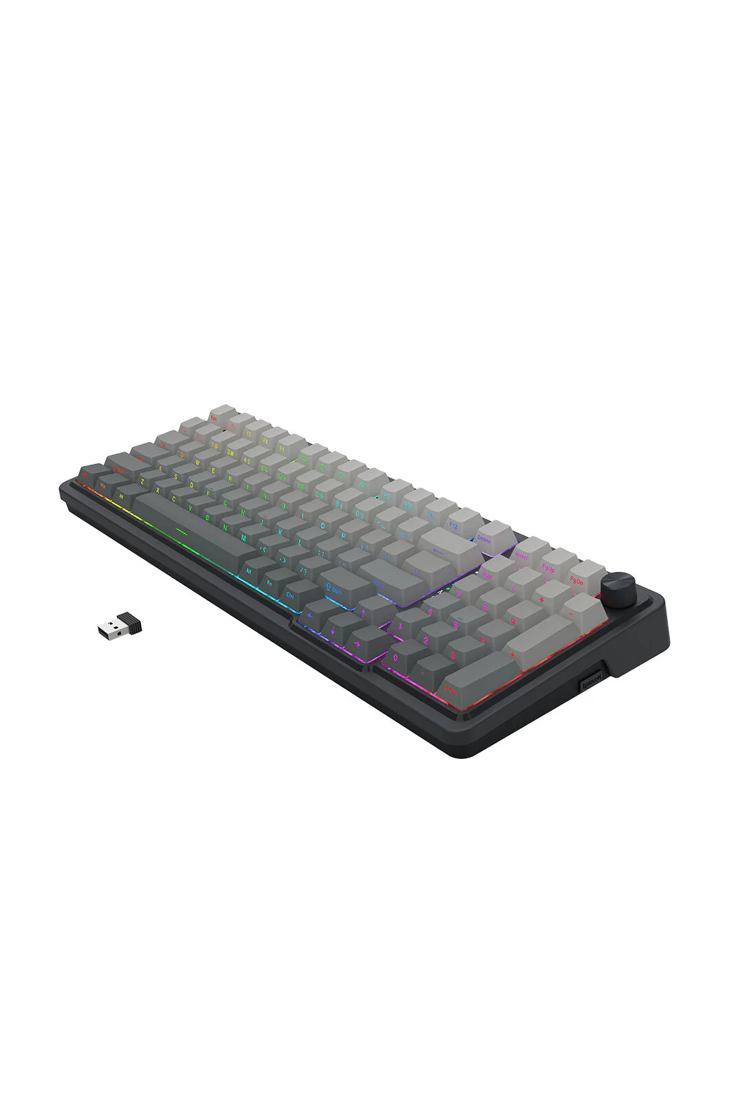 Redragon K686SP RGB Pro EISA Grey 98+1 Gasket Wireless Mechanical Keyboard - Image 6