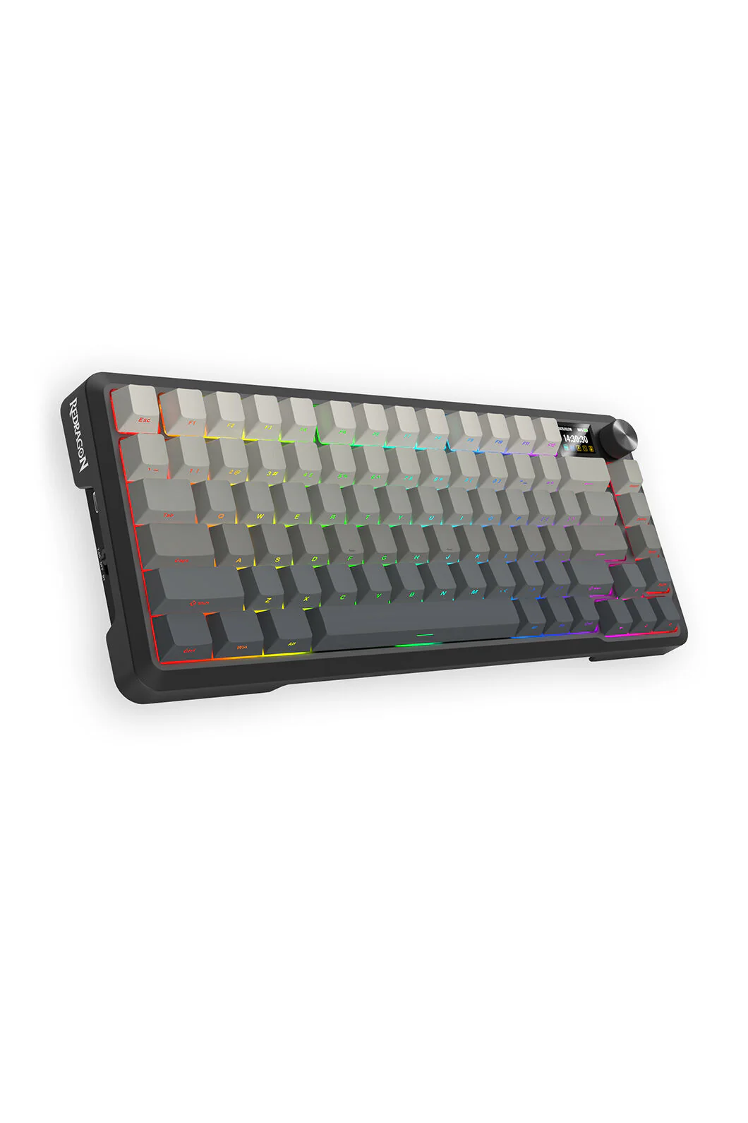 Redragon K724-PRO BEHEMOTH Black 75% Gasket Tri-Mode Mechanical Gaming Keyboard - Image 6