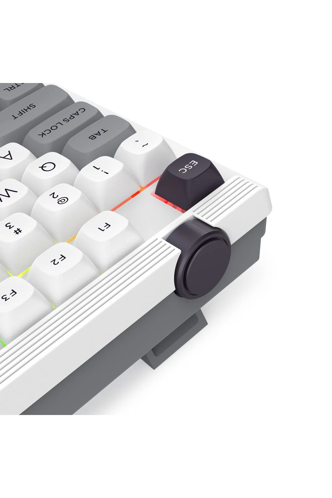 Redragon K729WGB RGB Pro OTIM Pro White TKL Gasket Wireless Mechanical Keyboard - Image 9