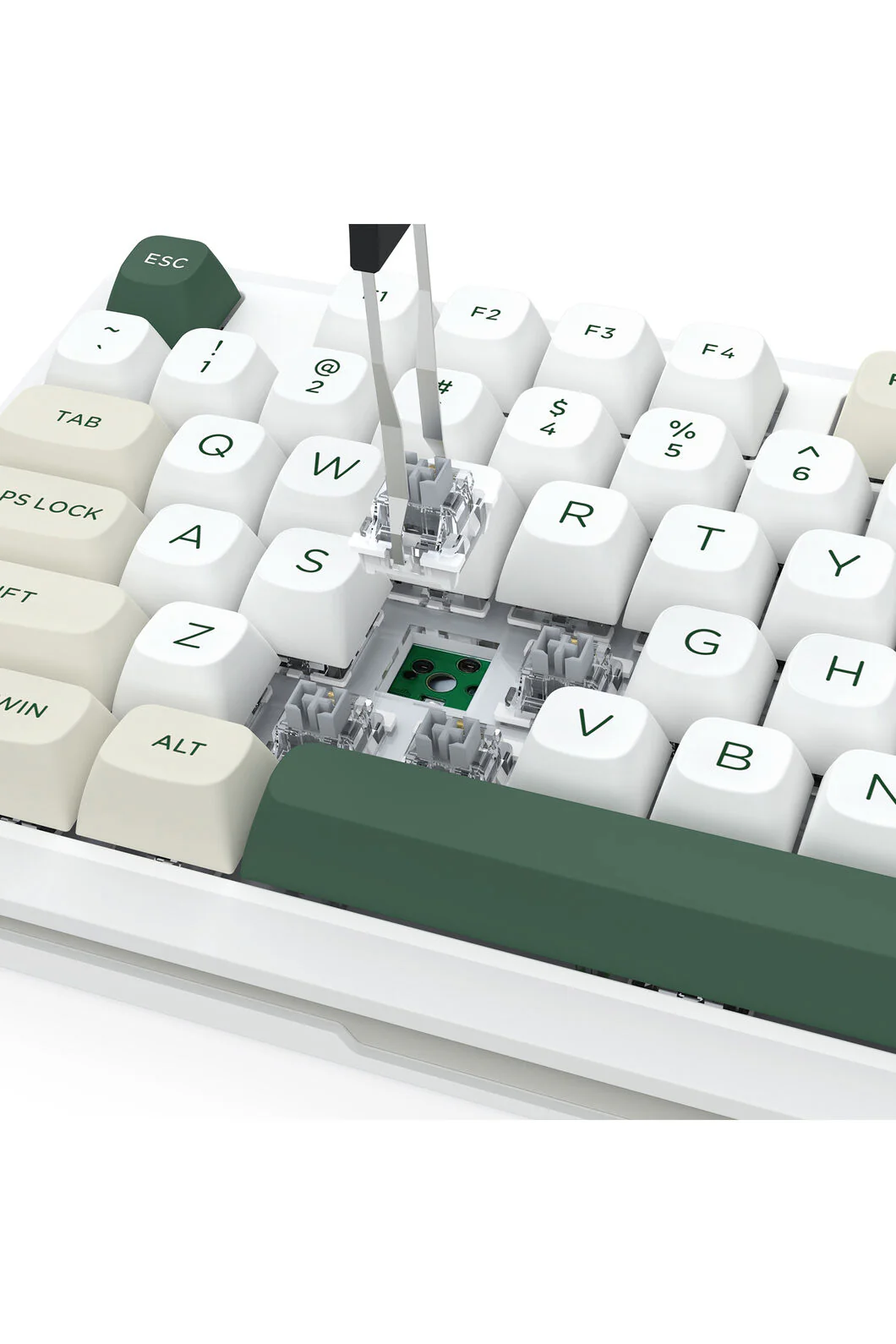 Redragon K734WCG RGB Pro Wildslash White TKL Gasket Wireless Mechanical Keyboard - Image 13