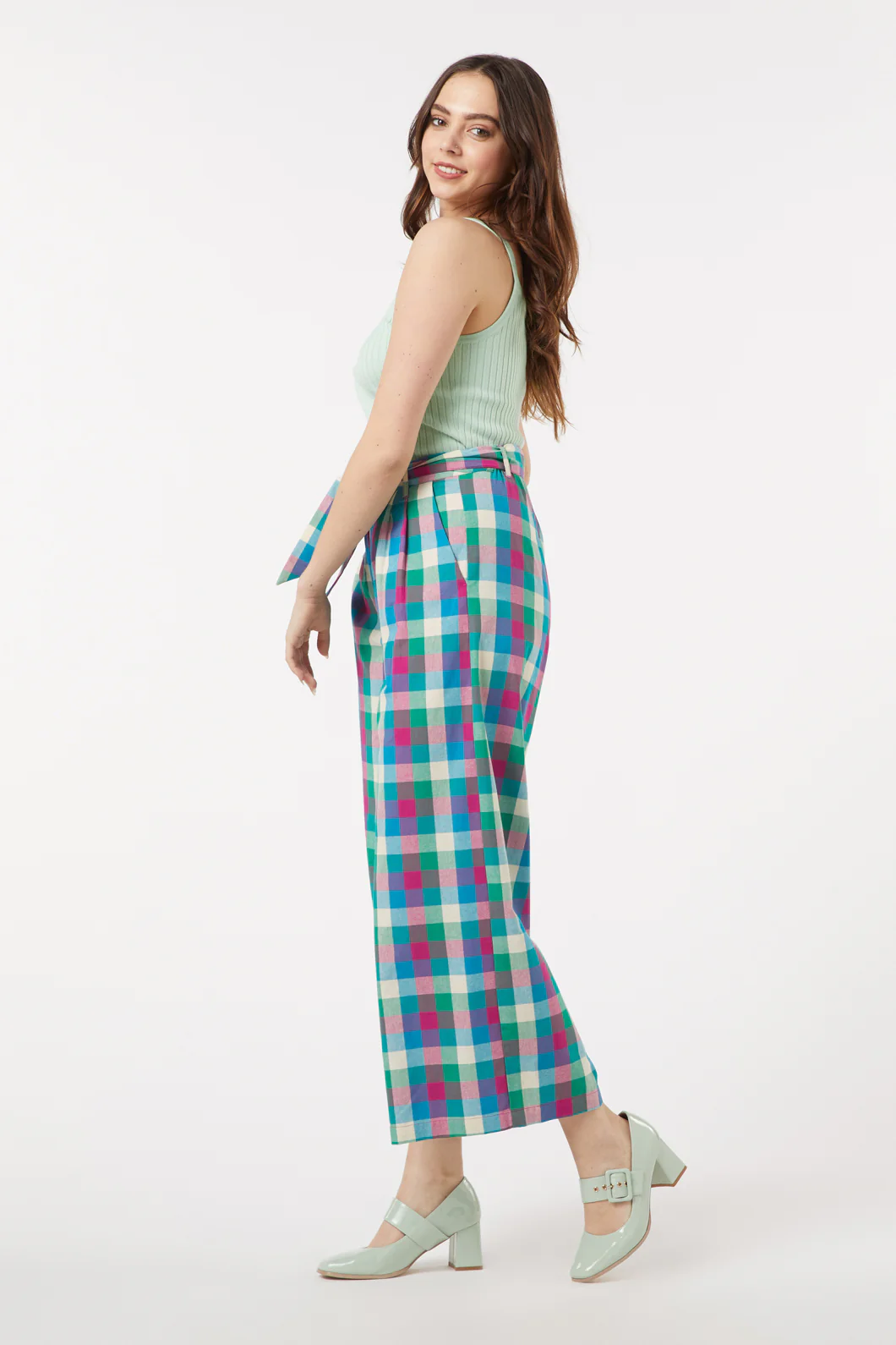 Karla Check Pant - Image 4