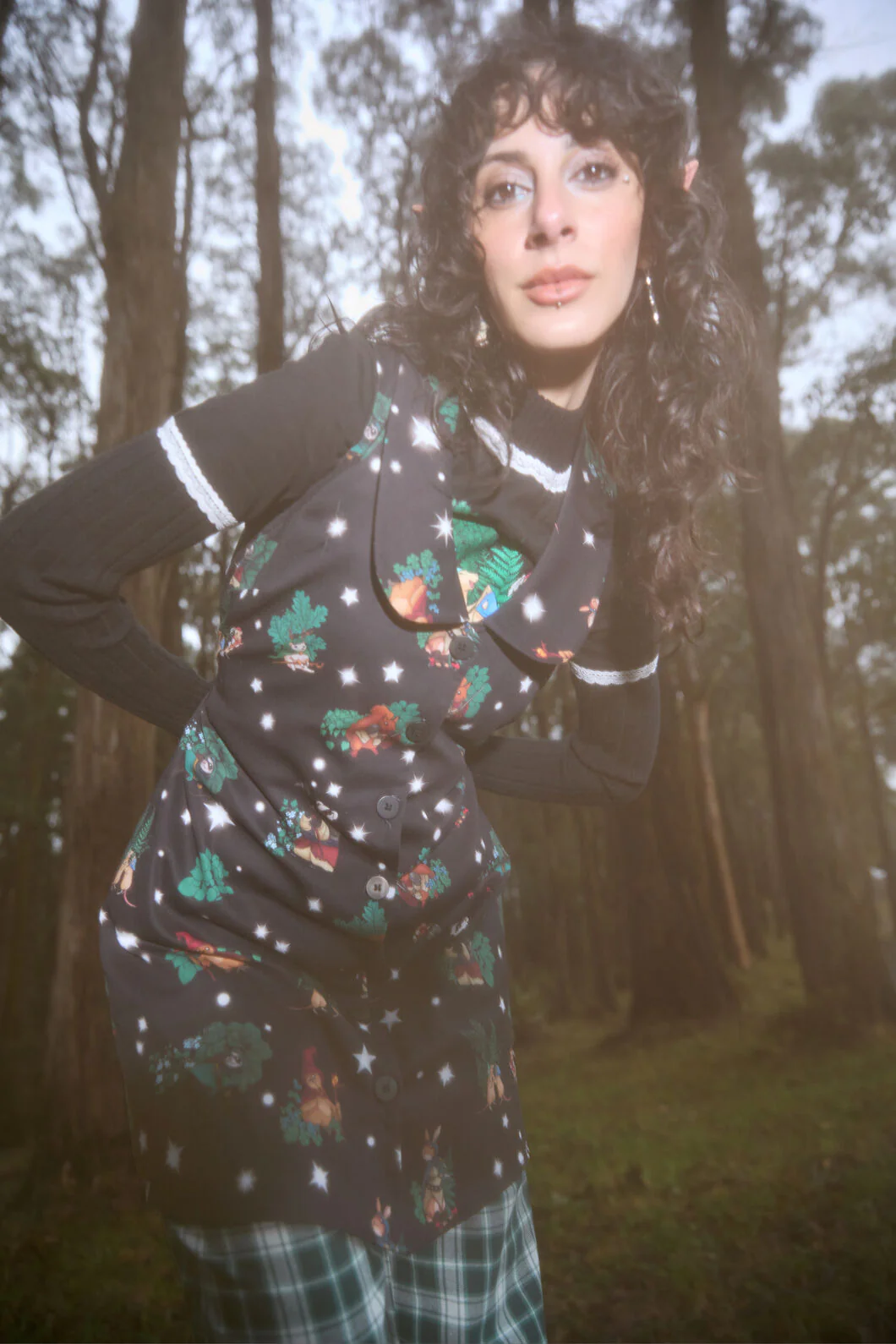 Keeper Of The Woods Print Pinafore - Image 2