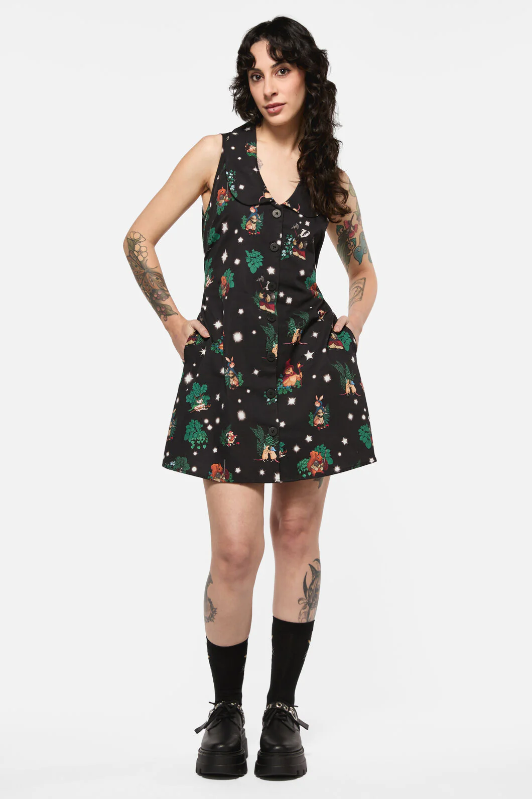 Keeper Of The Woods Print Pinafore - Image 5