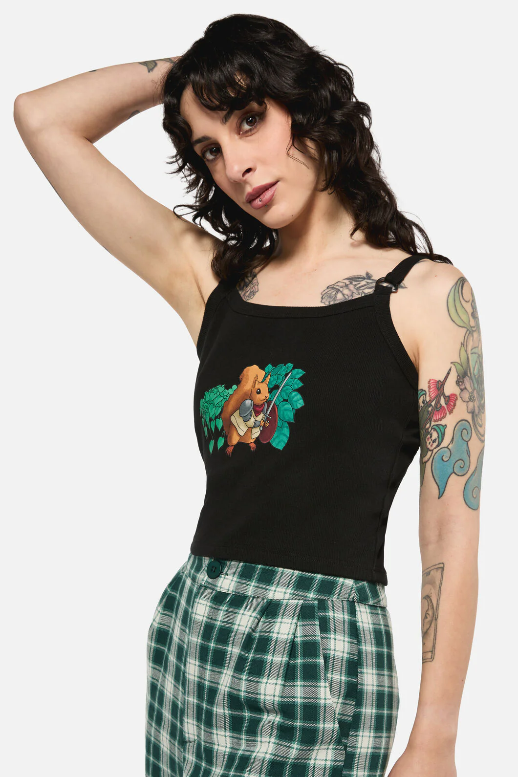 Keeper Of The Woods Squirrel Tank Top - Image 2