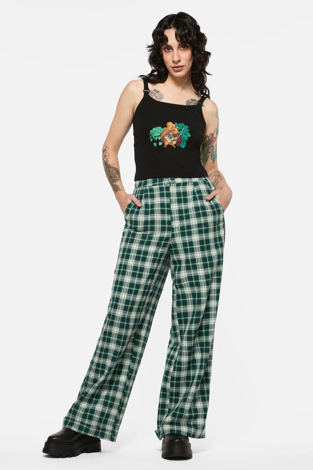 Keeper Of The Woods Squirrel Tank Top - Image 4