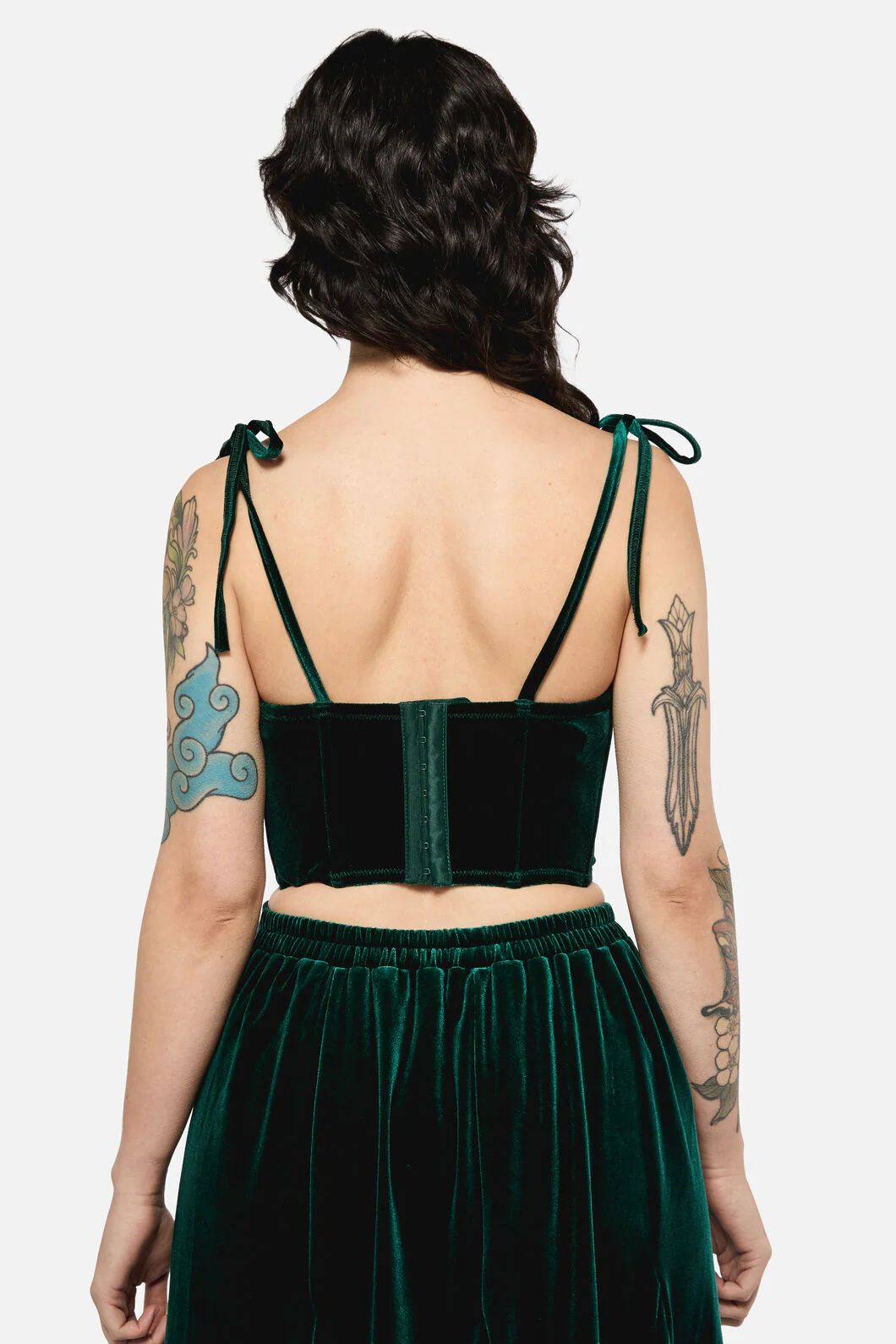 Keeper Of The Woods Velvet Corset Top - Image 3